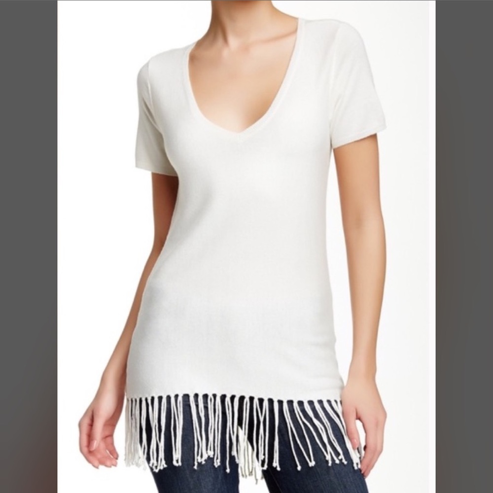 Yoana Baraschi fringe knit top